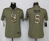 Women Nike Eagles 9 Nick Foles Olive Camo Salute To Service Limited Jersey,baseball caps,new era cap wholesale,wholesale hats